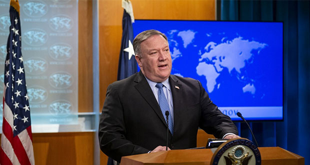 Pompeo plantea crear empleos para que migrantes no entren a EU
