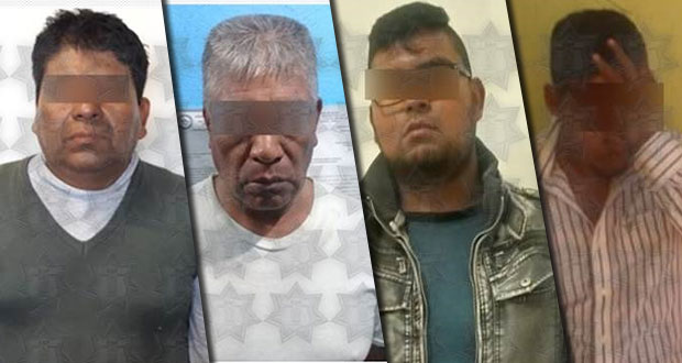 Aseguran a cuatro personas por distintos delitos en 4 municipios