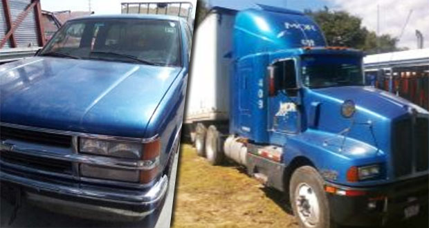 SSP asegura ocho vehículos y cuatro personas en tres municipios