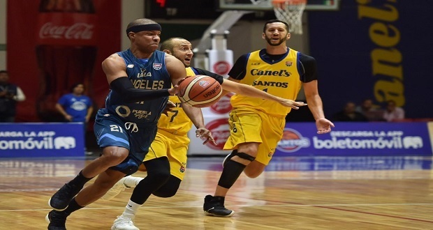 Ángeles de Puebla es barrido 84-72 por Santos de San Luis en la LNBP
