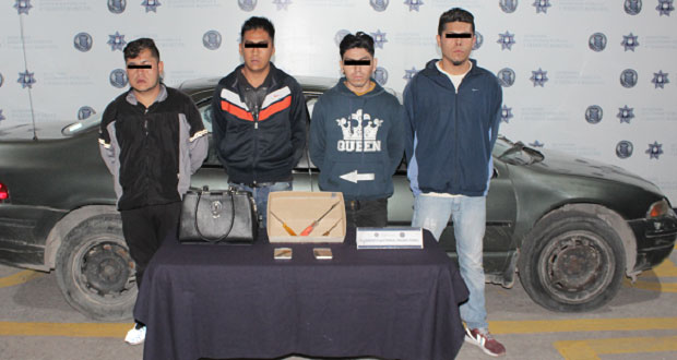 Ssptm detiene a tres presuntos ladrones en Villas del Márquez