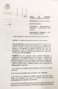 Ahora Tepjf pide a IEE datos de urnas destruidas