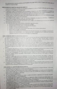 Gali, sin motivos para vetar 3 de 4 reformas del Congreso; eran legales: ONG