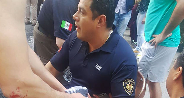 Balean a líder de Bomberos de CDMX por vender plaza y no entregarla