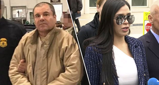 Niegan a “El Chapo” abrazar a su esposa