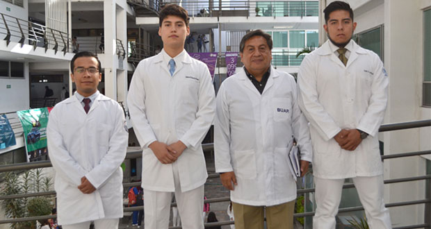 Alumnos de medicina de BUAP ganan 3 primeros lugares en concurso