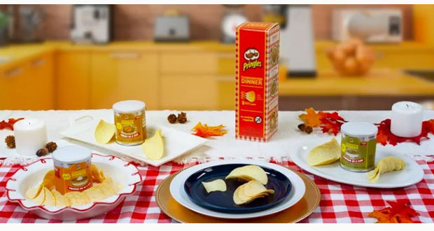 Pringles venderá online papitas sabor pavo y pastel de calabaza