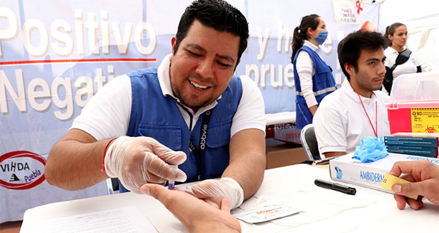 En Puebla capital y municipios, realizarán pruebas rápidas de VIH