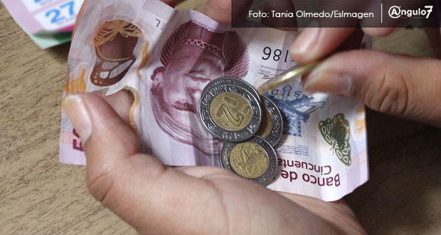 21.5% en Puebla recibe salario insuficiente para cubrir necesidades básicas