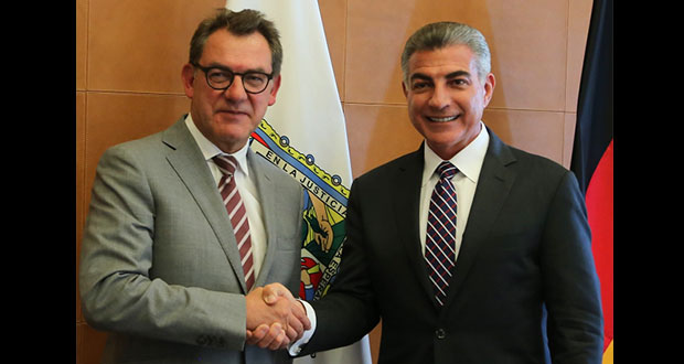 Gali se reúne con embajador de Alemania para fortalecer relación