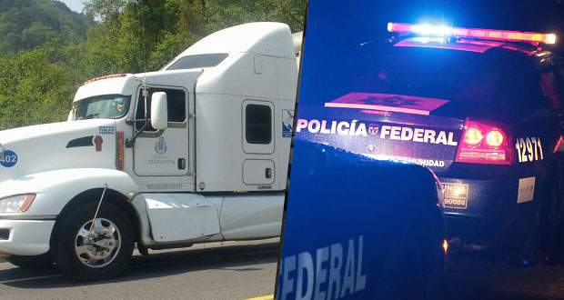 Federales recuperan dos camiones con pollos y dulces