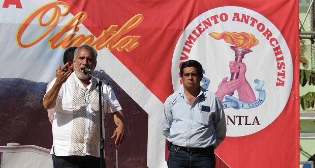 Con evento cultural, Antorcha festeja 28 aniversario en Olintla