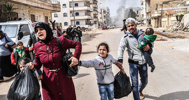 En el mundo, 40 mil personas al día escapan de guerras: ONU