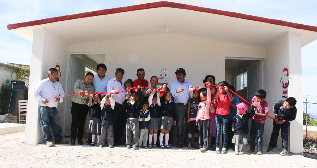 Comuna de Tepexi de Rodríguez construye aulas para preescolar