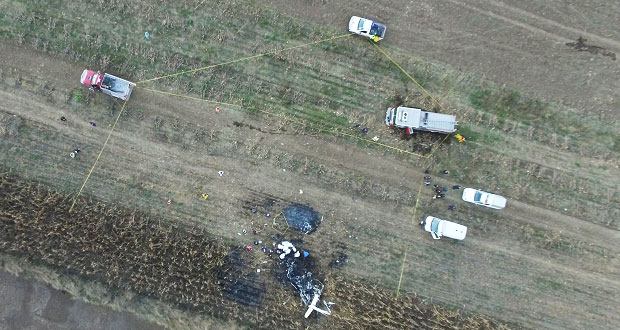 Reitera AMLO: se investigará de fondo caída de helicóptero en Puebla