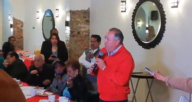 Lorenzo Rivera deja entrever interés para dirigir PRI de Puebla
