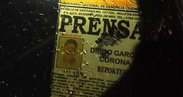 Matan a periodista Diego García en Ecatepec, Edomex; suman 14 casos