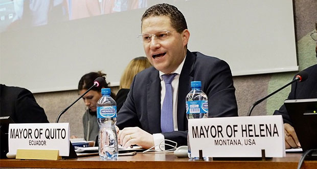 Mauricio Rosas, el alcalde de Quito que trabaja en pro de refugiados