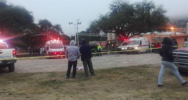 En Querétaro, explosión de pirotecnia deja 5 muertos y 7 heridos