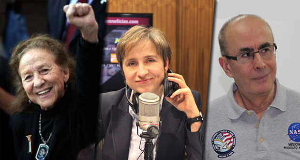 Ibarra, Aristegui y Neri, entre nominados a Belisario Domínguez