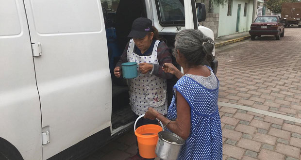 En Ahuatempan, adultos mayores realizan actividades recreativas