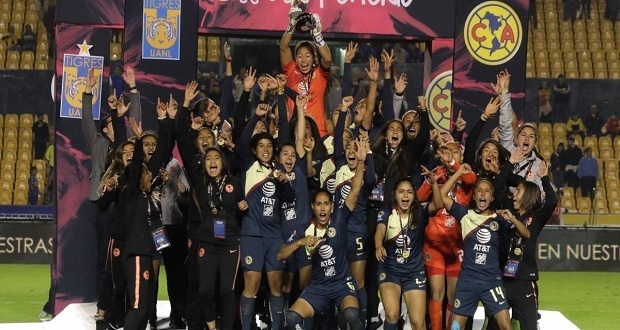 América, campeón de la Liga MX Femenil tras vencer a Tigres