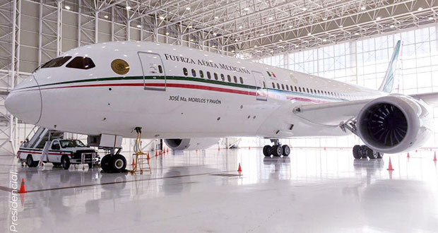 Avión presidencial estará en AIFA y será rentado para turismo
