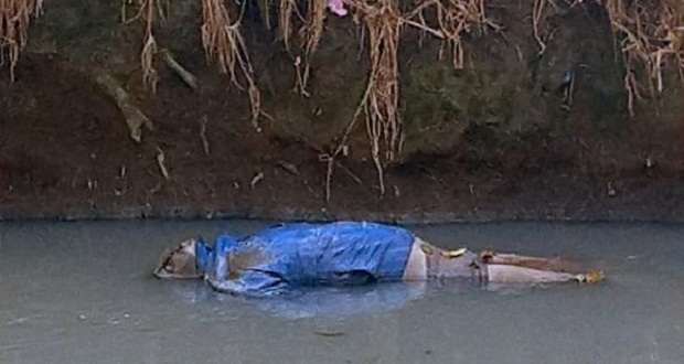 Entre Puebla y Tlaxcala, encuentran cadáver maniatado en río Atoyac