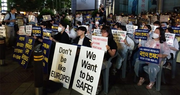 El sentimiento antimigrante también llega a Corea del Sur