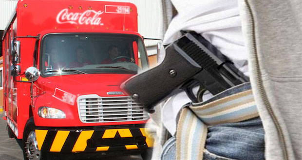 Por el mercado Morelos, detienen a banda por robar camión repartidor