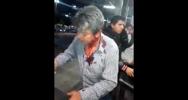En paradero de Soriana de la Línea 3, guardia golpea a usuario