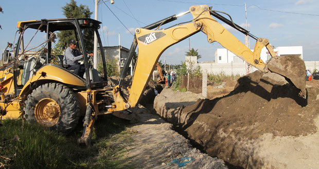 San Andrés Cholula invierte 3 millones de pesos en drenaje y bacheo