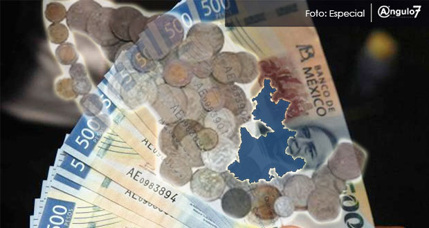 Con 33.1 mmdp, Puebla tuvo 6% más de participaciones federales en 11 meses
