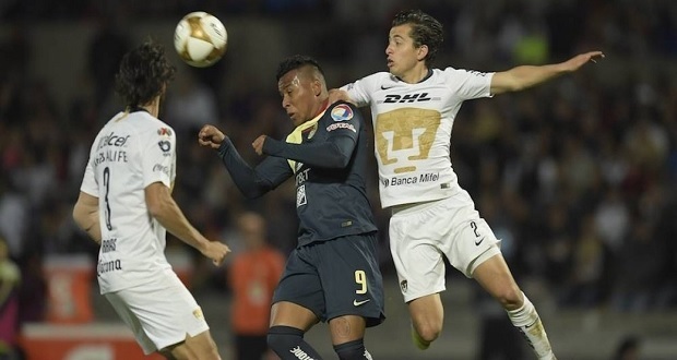 Pumas salva el empate en casa con América en semis de Liguilla MX