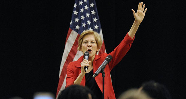 La demócrata Warren se perfila para buscar la presidencia de EU