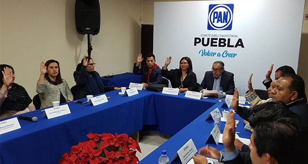 Aprueban a integrantes de cinco secretarías del CDE del PAN