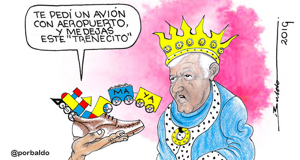 Caricatura: No todos los deseos se cumplen en Reyes Magos