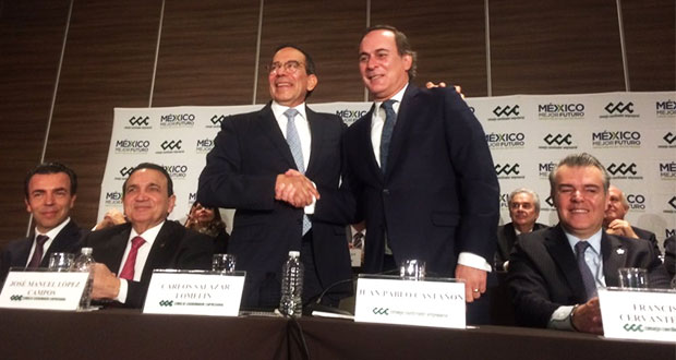 Carlos Salazar Lomelín es el nuevo presidente nacional del CCE