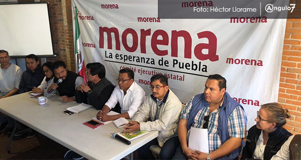Dirigencia y consejo de Morena rechazan a Bracamonte como delegado en Puebla