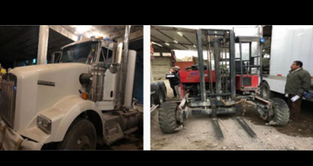 FGE recupera 19 vehículos con reporte de robo en Tecamachalco