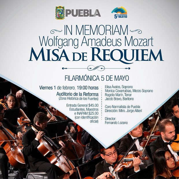 Filarmónica 5 de Mayo inicia temporada primavera el 15 de febrero