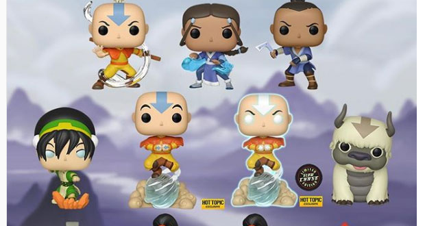 Funko lanza colección completa de “Avatar, la leyenda de Aang”