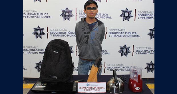 Detienen a presunto violador y ladrón en Bosques de Manzanilla