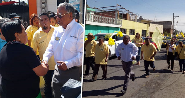 Octavio Torres promoverá áreas verdes en San Felipe Hueyotlipan