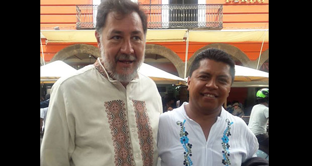 Omar Jiménez y Noroña colaboran por causas sociales en Puebla