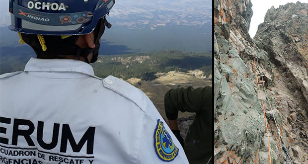 Recuperan cuerpo de joven fallecido en La Malinche