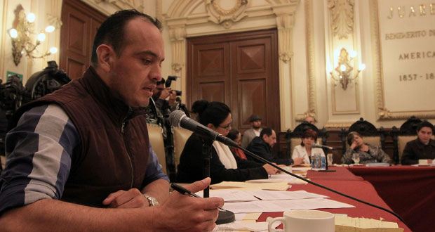 Elí Esponda, el regidor más faltista al Cabildo de Puebla en 2020