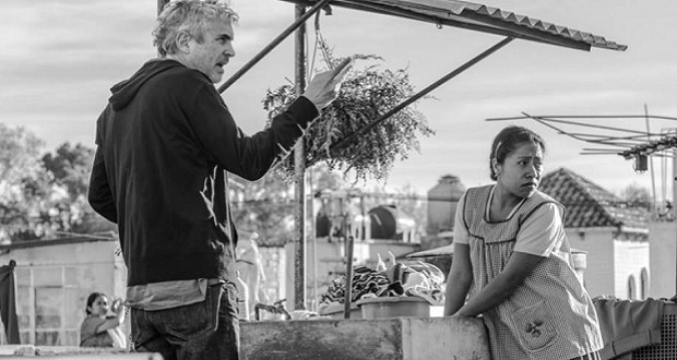 Gana "Roma" Globos de Oro por mejor película extranjera y director