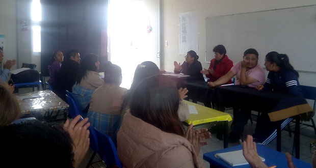 En Amozoc, acuerdan apoyar a escuelas para construcción de aulas