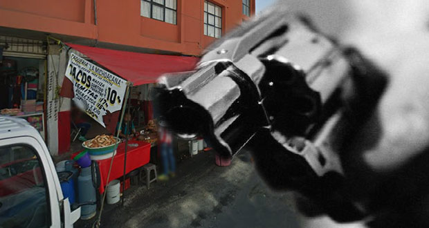 Disparan y lastiman a dueño de taquería en mercado La Acocota